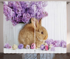Rabbit Photo Curtain