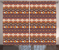 Aztec Style Arrow Curtain