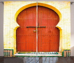 Historic Moroccan Door Curtain