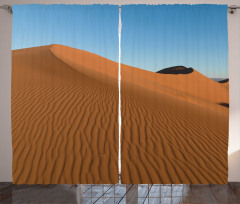 Wind Stains on Sands and Sky Curtain