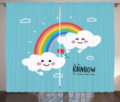 Be Rainbow Someone Saying Curtain