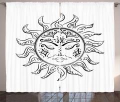 Sleeping Sun Curtain