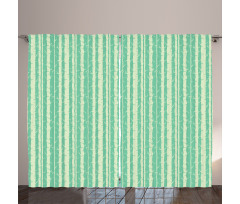 Soft Tone Tree Stems Pattern Curtain