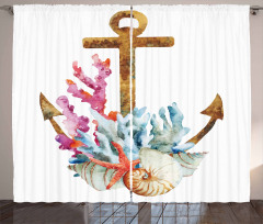 Anchor Corals Seaweed Curtain