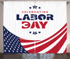 Celebrating Labor Day Curtain