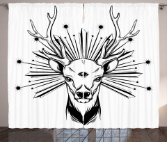 Elk Third Eye Occult Curtain