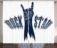 Rock Star Curtain