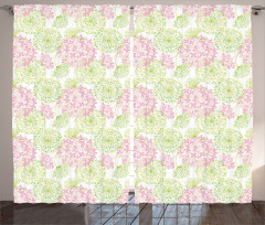 Dandelion Flower Pattern Curtain
