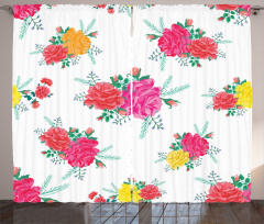 Spring Love Art Curtain