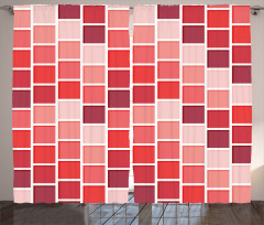Tile Rectangle Square Curtain
