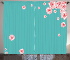 Romantic Petals Curtain