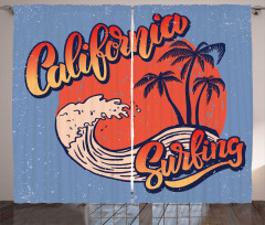 California Surfing Curtain