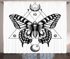 Mystical Butterfly Curtain