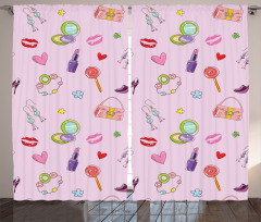 Flora Fashion Lollipop Curtain