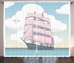 Dreamy Windjammer Curtain