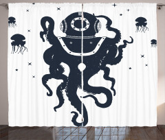 Octopus Costume Curtain