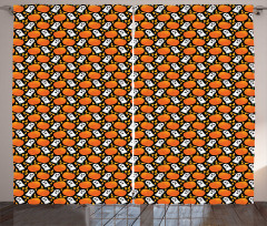 Pumpkin Pattern Curtain