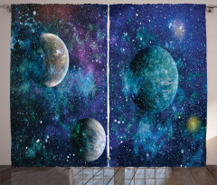 Universe Concept Curtain