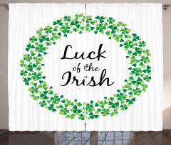 Clover Wreath Curtain