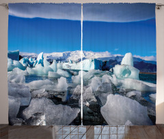 Glacier Elements Lagoon Curtain