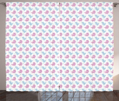 Pastel Nursery Theme Curtain