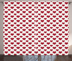 Classic Hearts Curtain