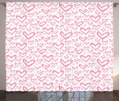 Hearts and Rounds Curtain