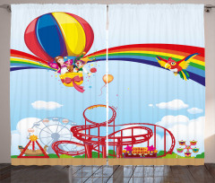 Childish Fun Concept Curtain