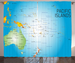 Pacific Islands Informational Curtain