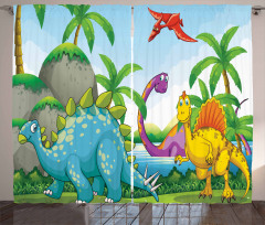 Dinosaurs in the Jungle Curtain