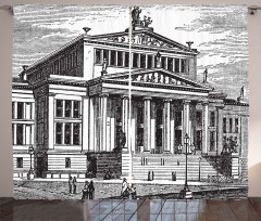 Engraved Konzerthaus Berlin Curtain