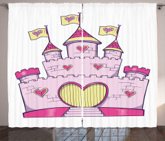 Fantasy Princess Fortress Curtain
