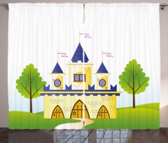 Magic Tale Land Fortress Curtain