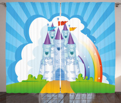 Rainbow Fortress Princess Curtain