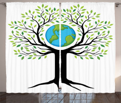 Green Friendly Earth Curtain