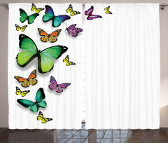 Bohem Wild Butterflies Curtain