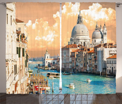 Historical Venice City Curtain