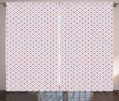 Cheery Polka Dots Graphic Curtain