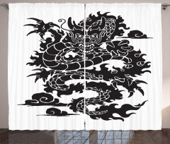 Cultural Chinese Silhouette Curtain