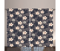 Continuous Cherry Blossom Curtain