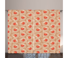 Image of Cape Gooseberries Curtain