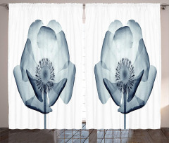 Complex Nature Theme Curtain