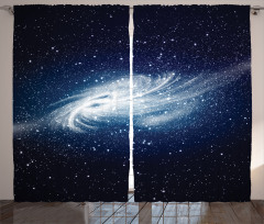 Milky Way Galaxy Space Curtain