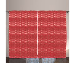 Boho Modern Polka Dots Art Curtain