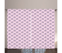 Funny Unicorn Cake Curtain