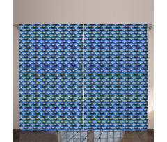 Simple Geometric Pattern Curtain