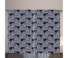 Tree Branches Plantation Curtain