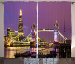 Tower Bridge in London Curtain