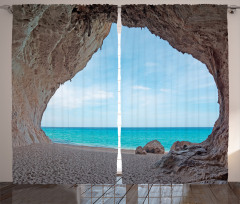 Mediterranean Beach Curtain