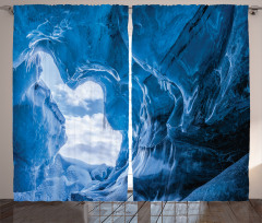 Glacier Frozen Cave Curtain